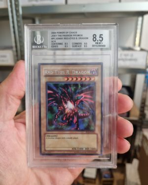 YuGiOh! Red-Eyes B. Dragon - PCJ-E001 (2004 Promo) - BGS 8.5