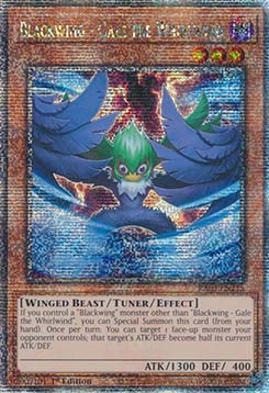 Blackwing - Gale the Whirlwind (V.2 - Quarter Century Secret Rare)