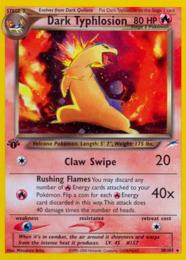 Dark Typhlosion (NDE 10)