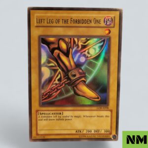 Left Leg of the Forbidden One (V.1 - Ultra Rare) - LOB-E098